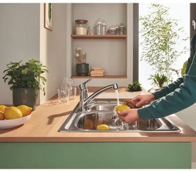 GROHE 31685000 - Drezová batéria STARTECO lesklý chróm