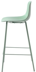 Svetlozelená plastová barová stolička 92,5 cm Whitby – Unique Furniture