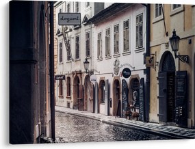 Obraz - Pražská ulička (70x50 cm)