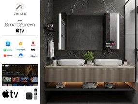 Zrkadlo do kúpeľne s LED osvetlením M4 premium