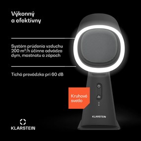 Klarstein WanderVent digestor, 200 m³/h, Kompaktný dizajn
