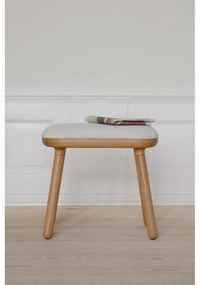 Stolička v bielo-prírodnej farbe Paff Tall – UMAGE