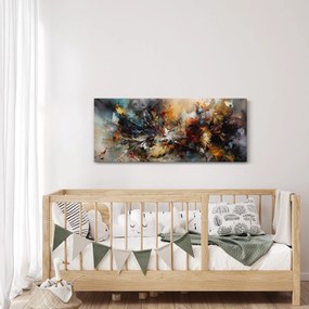 Obraz - Abstraktná grafika (120x50 cm)