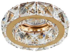 Azzardo AZ1450 - Krištáľové podhľadové svietidlo ESTER 1xGU10/50W/230V