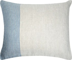 Ľanová obliečka na vankúš Kaisla 50x60, ľan-modrý