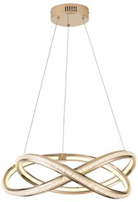 LED Luster na lanku LED/38W/230V 3000K 50x120 cm