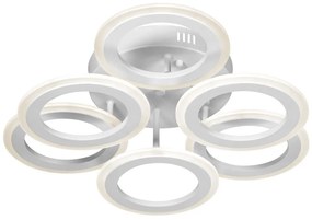 Prisadený luster 6xLED/18W/230V biela