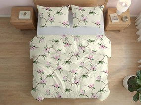 Áčko a.s. Ružomberok Krepové návliečky MAGNÓLIA Champagne, Vyberte rozmer Bežný rozmer: 70x90, 140x200