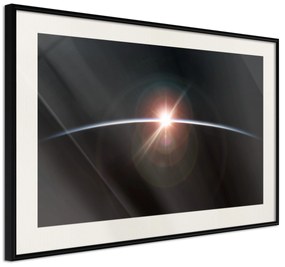 Artgeist Plagát - Horizon [Poster] Veľkosť: 30x20, Verzia: Čierny rám s passe-partout
