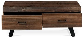 Autronic BONTEC Konferenčný stolík 120x60cm, masív, old wood, AHG-536 PINE Farba: Hnedá