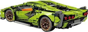 Stavebnica auta SUPERCAR No.J2007 zelená - 470 dielikov
