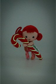 Lilliputiens - vianočný škriatok s cukrovou paličkou