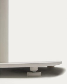 Kovový záhradný jedálenský stôl 68x68 cm Dina – Kave Home