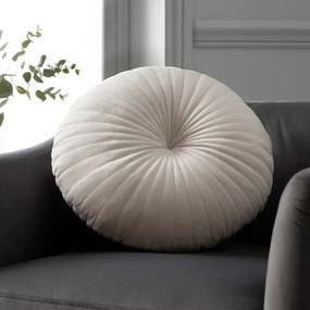 Zamatový dekoračný vankúš ø 40 cm Round Soft Touch – Catherine Lansfield