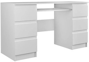 Písací stôl Kuba biely