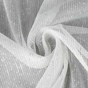 ZÁCLONA NA KRÚŽKOCH KELLY 300 CM X 250 CM BIELA