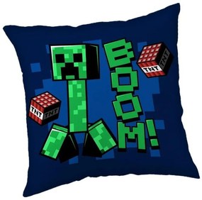 JERRY FABRICS -  JERRY FABRICS Vankúšik Minecraft Jolly Boom Polyester, 40/40 cm