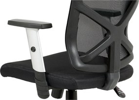 Sconto Kancelárska stolička PETER čierna