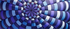 Obraz štruktúry lietajúceho balóna (120x50 cm)