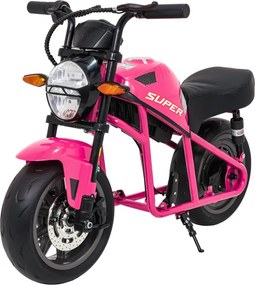 Elektrická motorka SUPERMOTO ružová