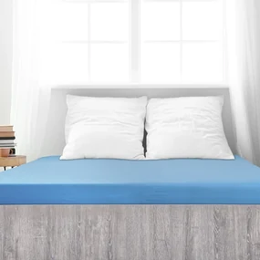 4Home jersey prestieradlo Premium modrá, 90 x 200 cm