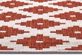 NORTHRUGS - Hanse Home koberce Kusový koberec Twin-Wendeteppiche 105464 Cayenne – na von aj na doma - 200x290 cm