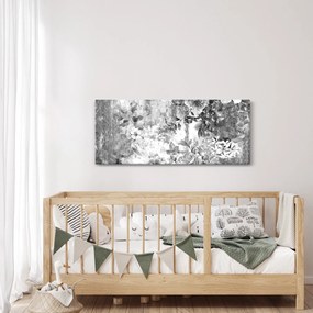Obraz - Romantická záhrada (120x50 cm)