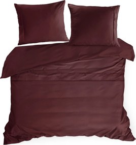 MAKOSATÉNOVÉ OBLIEČKY EVA MINGE ELEGANT1H 140X200 CM, 1 KS 70X80 CM BORDOVÉ