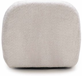 Otočné designové křeslo Giorgia šedo-béžové