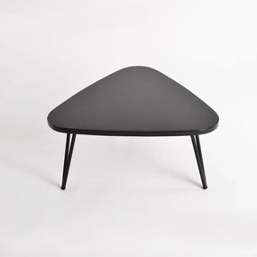 Konferenčný stolík Adesso 68 cm z masívu čierny