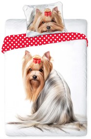 Detské posteľné obliečky s motívom psíka