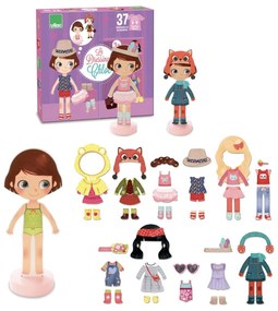 Vilac Magnetické obliekanie puzzle Chloe