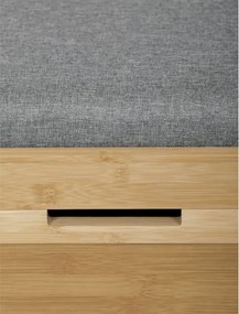 Bambusový botník prírodný DR-N1014 GREY2