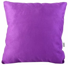 Vankúš fialový semiš EMI, Vankúš 40x40 cm