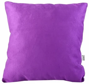 Vankúš fialový semiš EMI