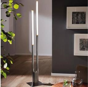 Eglo 55972 -LED RGBW stmievateľná stojacia lampa FRAIOLI-C LED/34W/230V matný chróm+diaľkový ovládač