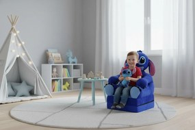 Detské plyšové rozkladacie kresielko LEO