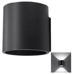 Sollux SL.0048 - Nástenné svietidlo ORBIS 1 1xG9/40W/230V čierna SLX0020