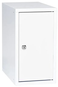 Odkladacia skrinka CUBE, biela, 450x250x400 mm