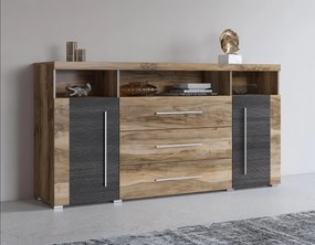 Komoda Rogalo 25 (dub wotan). Akcia -20%. Vlastná spoľahlivá doprava až k Vám domov. 1124200