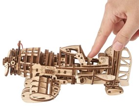 Ugears 3D mechanické puzzle Lietadlo Mad Hornet 354 ks