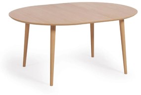 Jedálenský stôl quio Ø 120 (200 x 120) cm dubový MUZZA