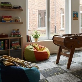 Associated Weavers, Kobercový štvorec Macro Tile 91 50 x 50 cm, chodba / predsieň