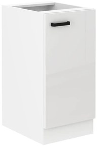 Kuchynská skrinka MIA biely lesk/biely 40d 1f bb