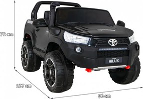 Ramiz Vozidlo Pickup Toyota Hilux Čierna