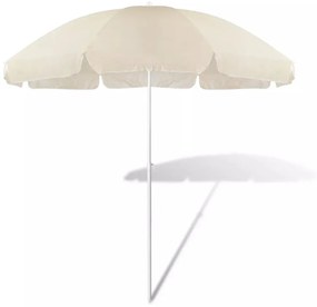 vidaXL Slnečník 240 cm pieskovo žltá farba