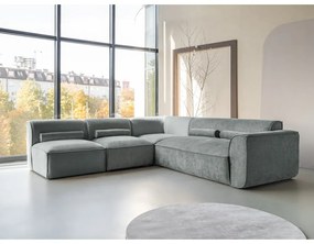 Svetlozelená rohová pohovka (ľavý roh) Flex Felix – Miuform