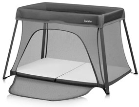 Lionelo - Cestovná postieľka 3v1 ALICE sivá