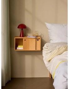 Nástenná polica z dubového dreva Hübsch Herringbone