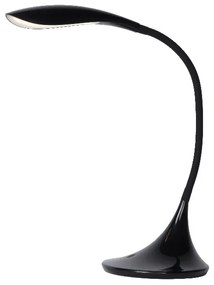 Lucide 18652/06/30 EMIL - Stolná lampa - priemer 17 cm - LED stmievatelná - 1x4,5W 3000K - čierna